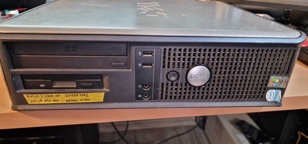 Dell GX620 2,8GHz 1GB DDR2 320GB HDD