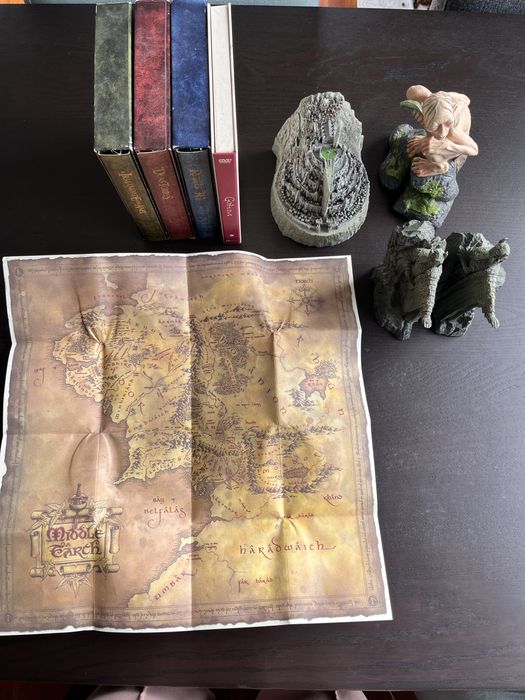 Conjunto de colecionador senhor dos anéis
