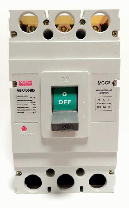 Автоматичний вимикач 400А