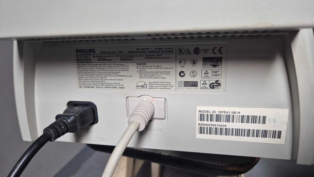 Monitor CRT Philips 17 cali