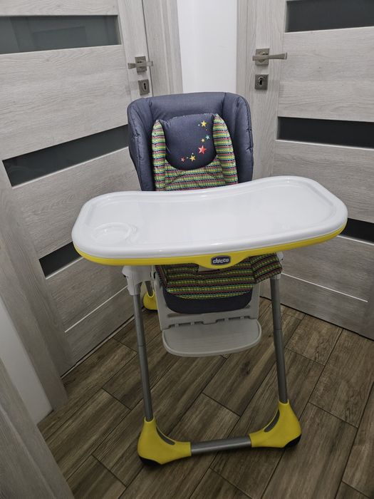 Krzesełko do karmienia Chicco Polly Magic denim