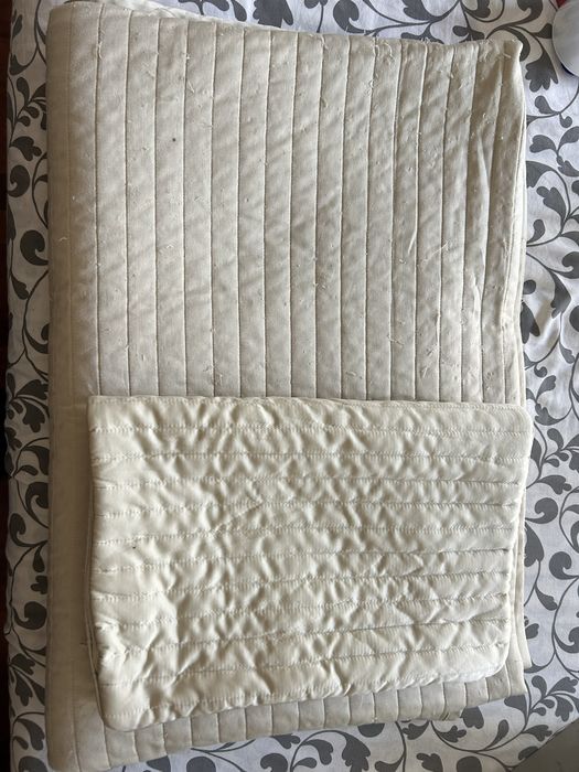 Colcha com e capa almofada