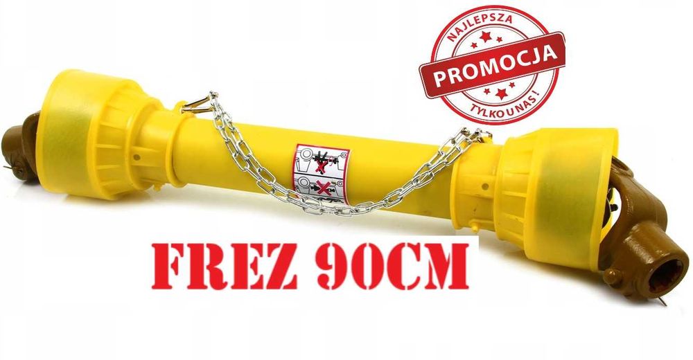 Wałek WOM 90cm przekazik mocy frez NOWY WYSYŁKA