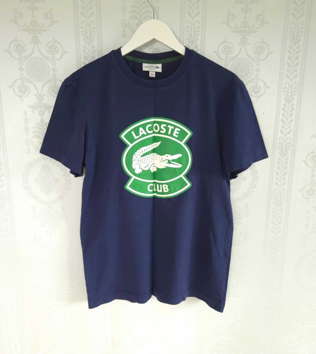 Lacoste big logo футболка