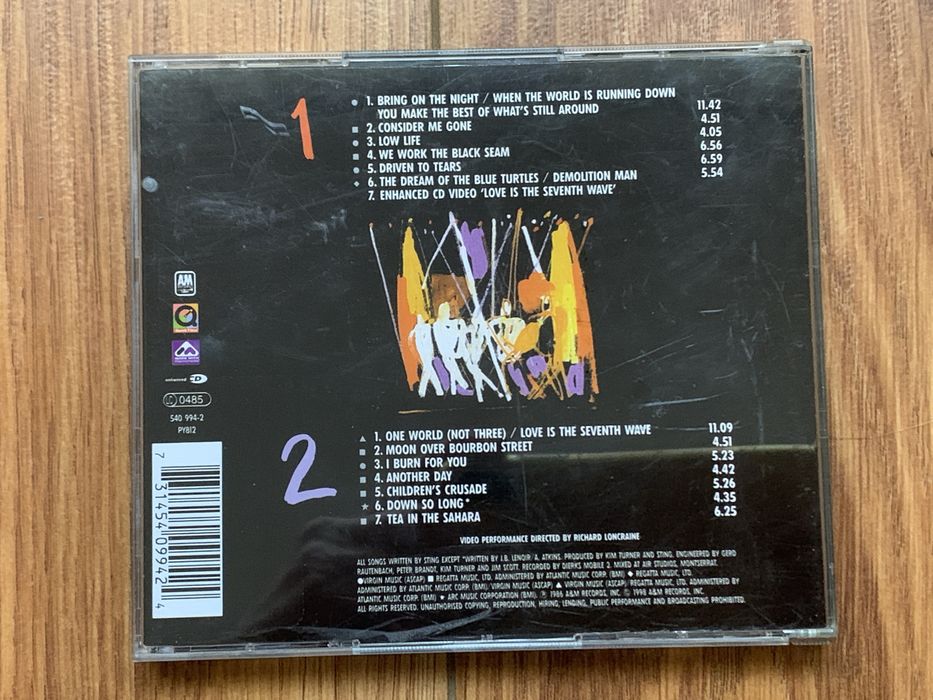 Sting - Bring on the Night - 2 cds