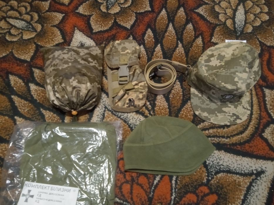 Кітель + штани, костюм польовий ЗСУ піксель, термо білизна , футболки