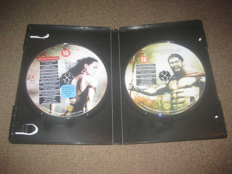 "300" Starring Gerard Butler in a Special 2-DVD Edition64739412033283122