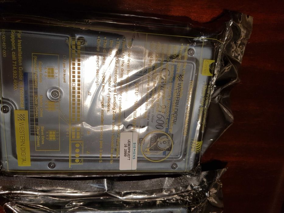 dysk HDD Ide pata  - Western Digital Caviar 1,6 GB - 1600 MB - nowy