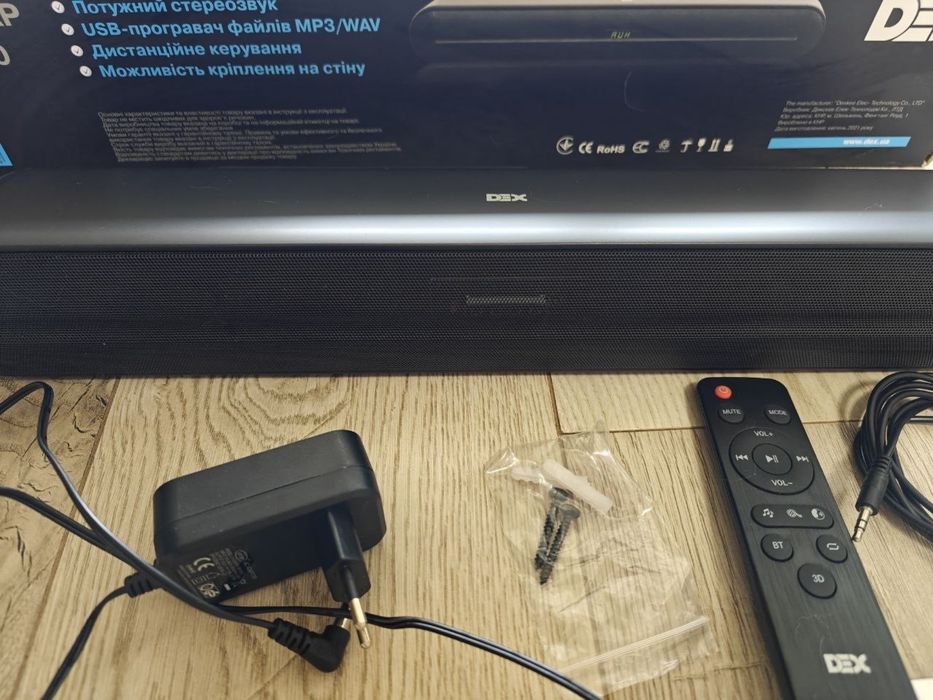 Саундбар DEX SBM-030 з пультом і кріпленням