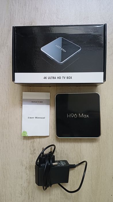 Smart TV Box, H96 Max X2 4/64 Гб  (ТВ приставка)