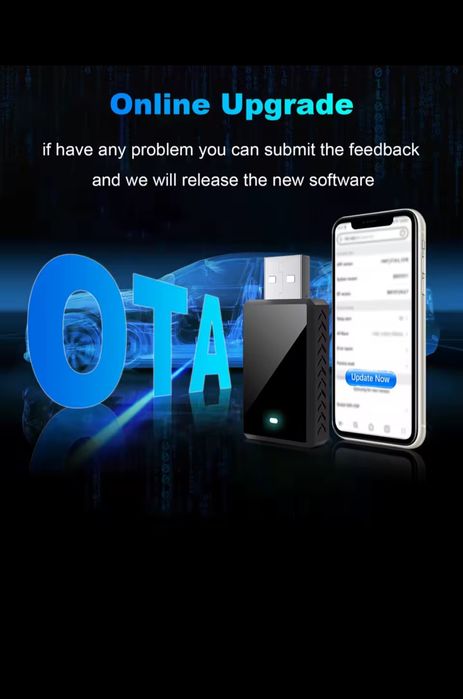 Wireless carplay android auto