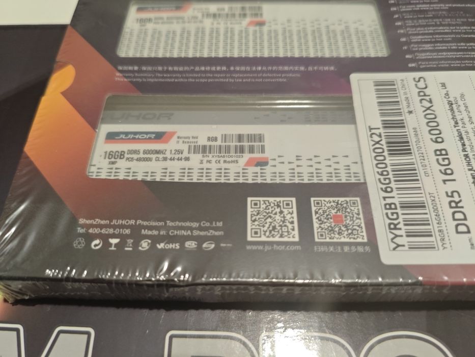 Jginyue b650+Ddr5 32gb(2x16 6000 rgb)