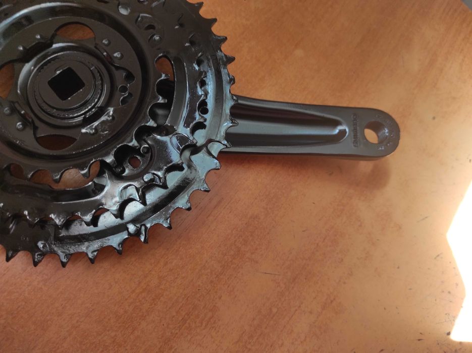 Шатун Shimano 42/34/24 правый 170 мм алюминий