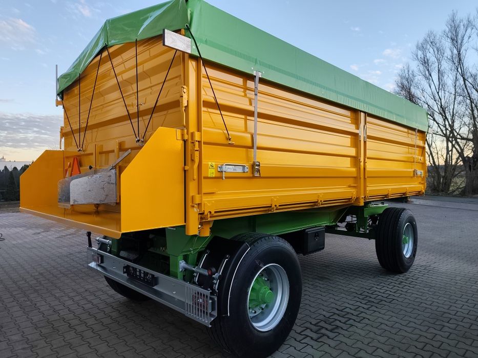 Przyczepa wywrotka 3 stronna hl 14 ton Long  dbl 16