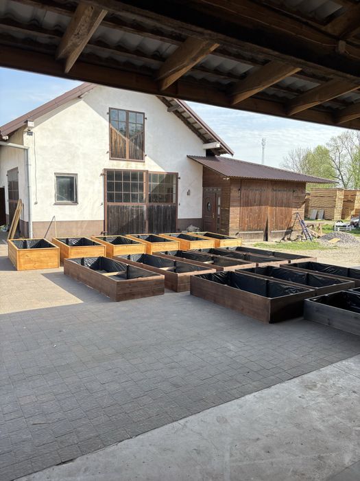 Warzywniaki, skrzynia na warzywa,  inspekt, grządki podwyższone