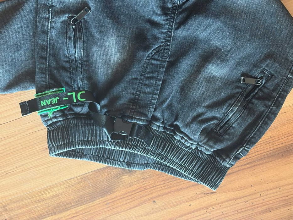 Spodnie chłopiece joggery jeans rozm. 152 cm stan idealny!