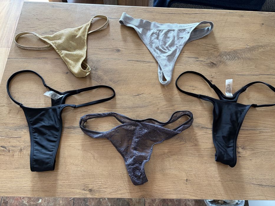 Damskie stringi 5 sztuk