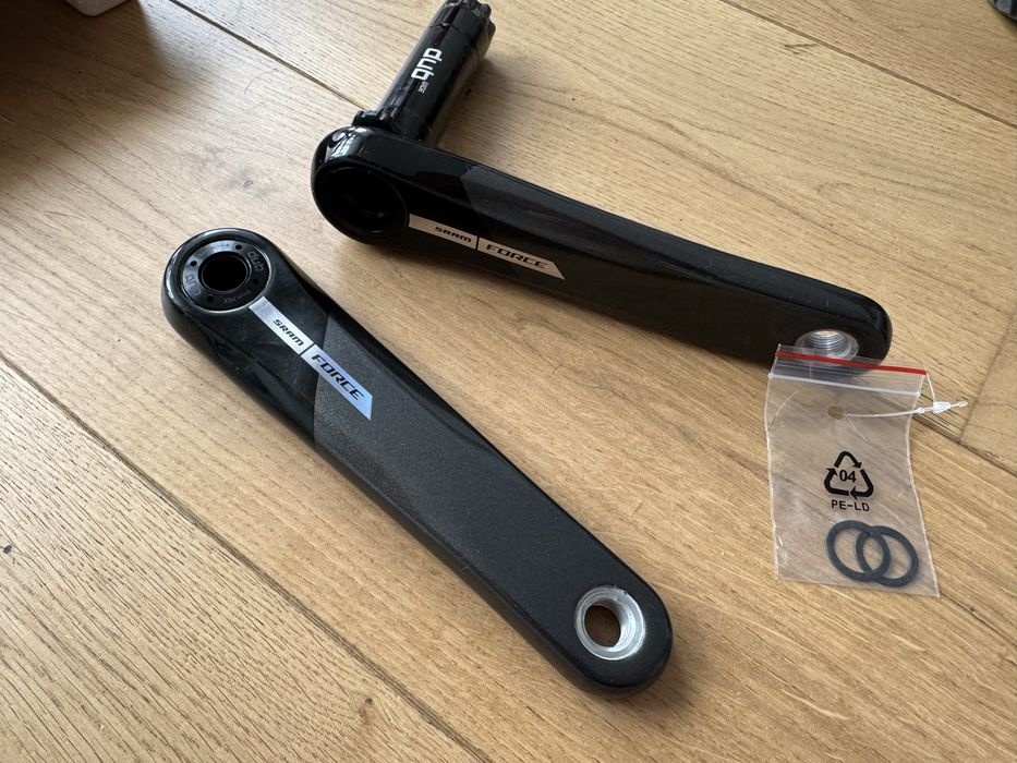 NOWA Karbonowa Korba SRAM Force XPLR AXS 170MM Dub Wide