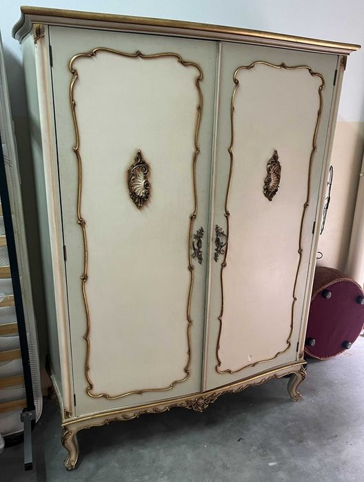 Conjunto Completo de Quarto Vintage Estilo Francês / Provençal