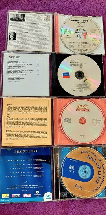Adam Ma 1000 Płyt Cd Z Muzyką Poważną Codziennie Słucha Zestaw 8 płyt CD z muzyką poważną i klasyczną Warszawa Ochota • OLX.pl