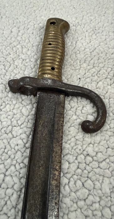 Antiga baioneta francesa séc.XIX