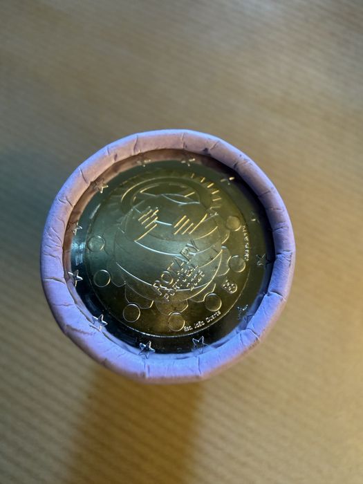 Moeda de 2 Euros - *100 Anos dos Rotary em Portugal*