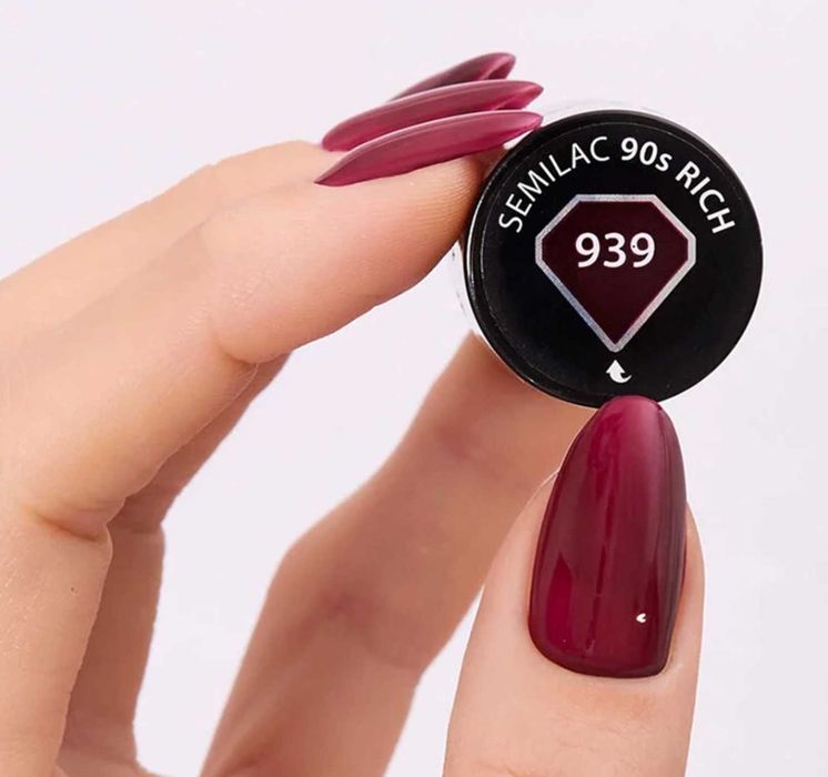 SEMILAC
Lakier hybrydowy nr 939 90s Rich 7 ml trendy delicious