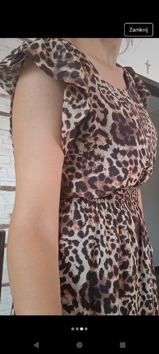 Sukienka panterka