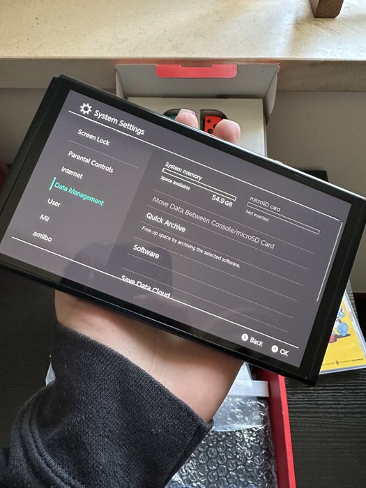 Consola Nintendo Switch Oled + garantia + jogos + carga