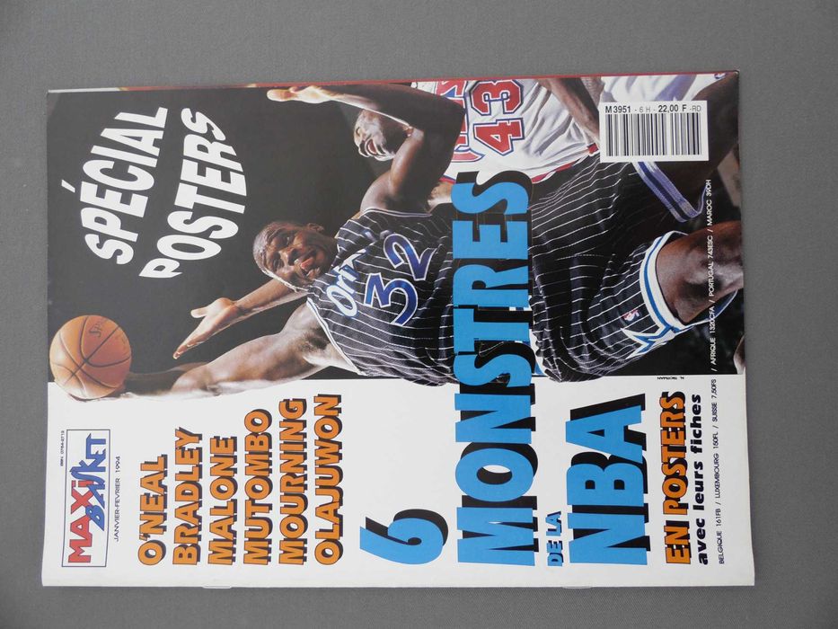 Revista Maxi Basket Hors Serie Nº 6 Janeiro-Fevereiro de 1994