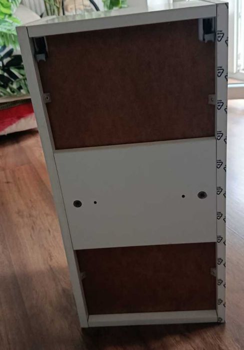 Szafka łazienkowa grafit połysk. Wys.: 60cm, szer.: 30 cm, gł.: 20cm.