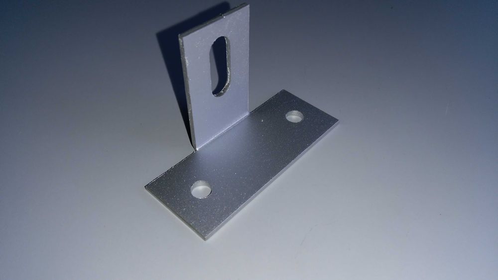 Uchwyt, łącznik, mocowanie do przęsła płotu, typ T, ocynk