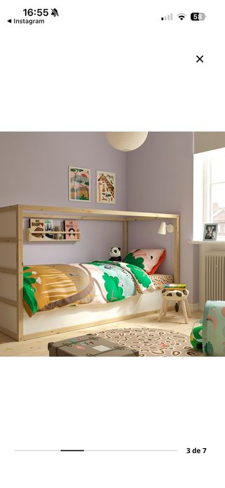 Cama reversível ikea