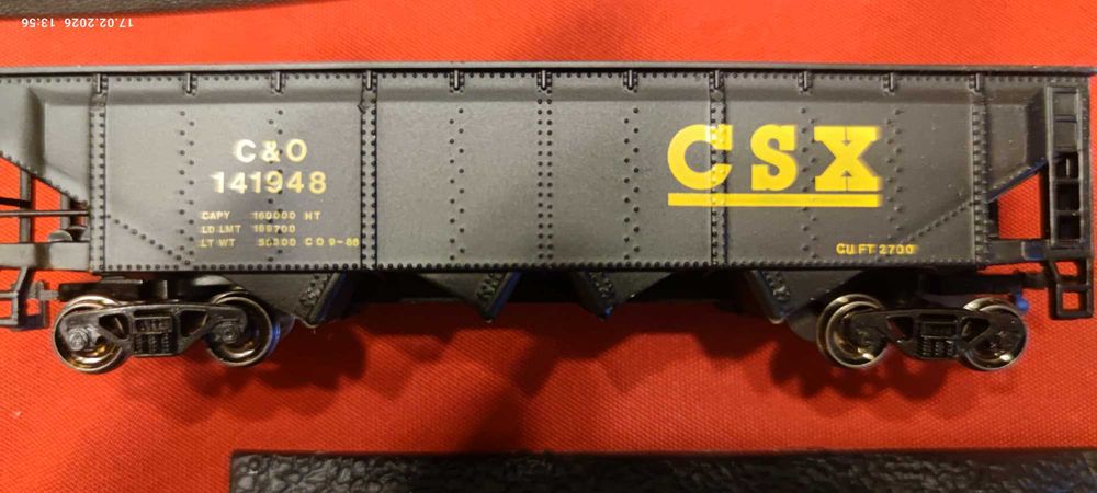 Wagon HO Bachmann Silver Series CSX