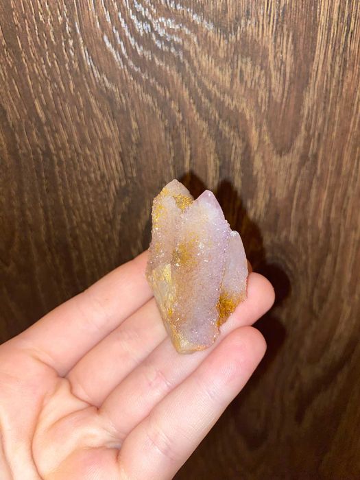 Ametyst kaktusowy kamień minerał UNIKAT