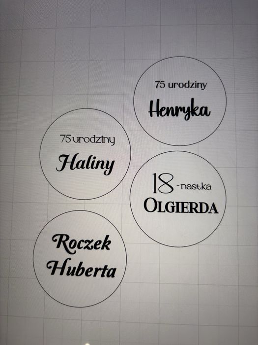 Persinalizowane naklejki Ewa Z.