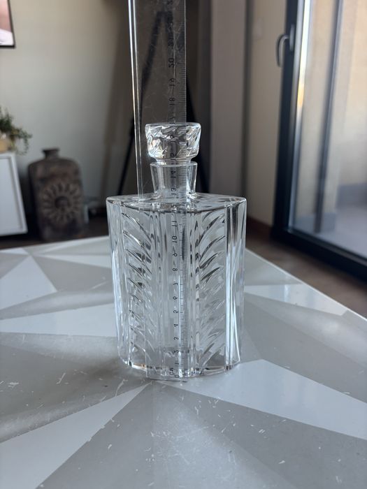 Garrafa de Bolso para Whisky em Cristal Atlantis – Vintage
