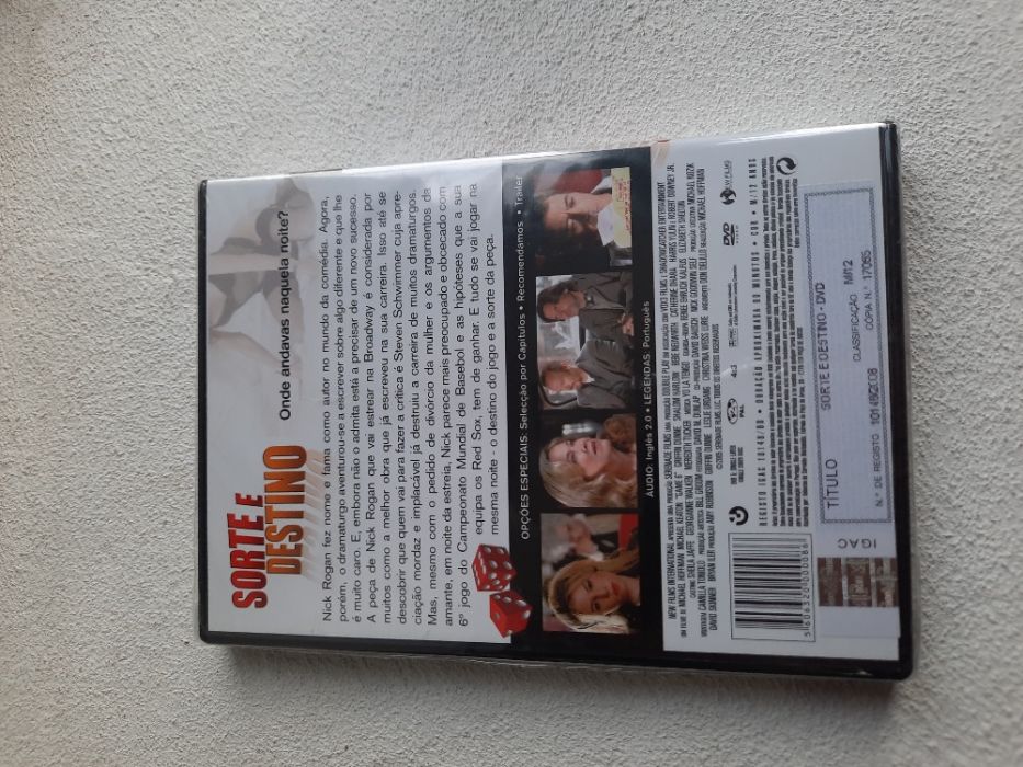 Sorte e Destino (DVD) (Selado)