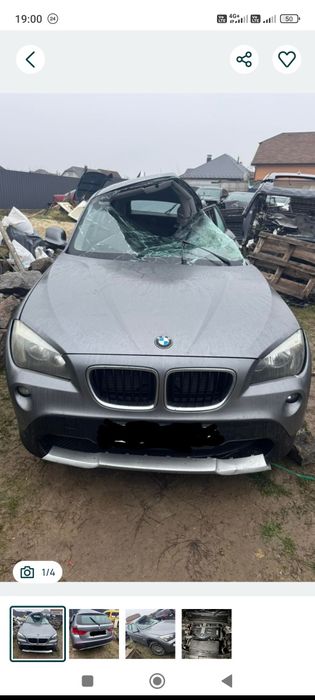 Розборка ВМW x 1 2010 рік 2.0 дизель