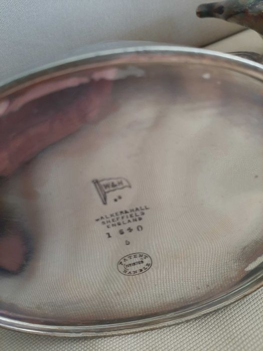 Serviço Chá Sheffield Silver Plated, muito antigo