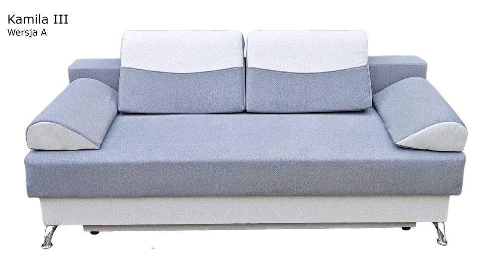 Kanapa Sofa Kamila. Gruby Bonell. Automat, Producent, 140x200,