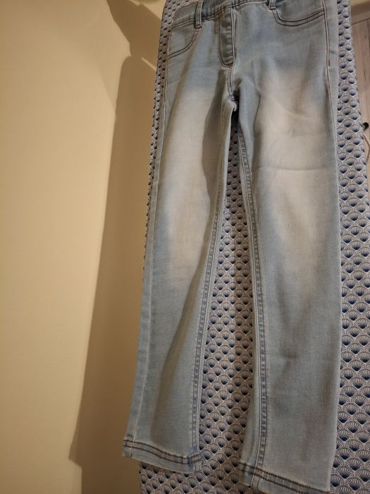 Jeansy dziewczęce 128 croccodillo