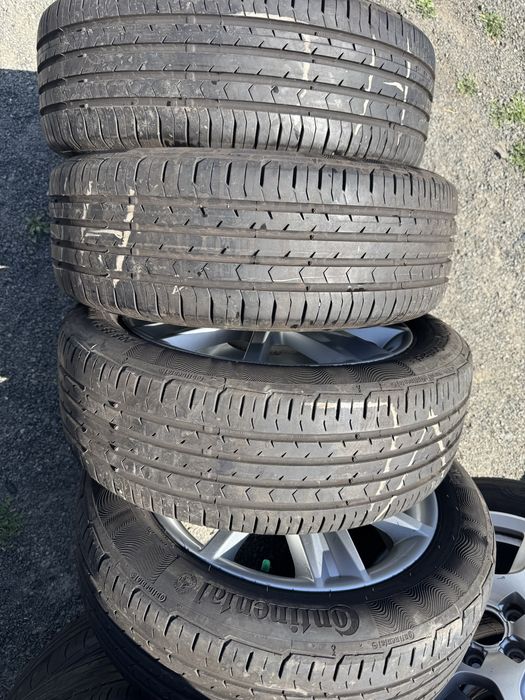 Комплект литые диски r17 4/100 с резиной