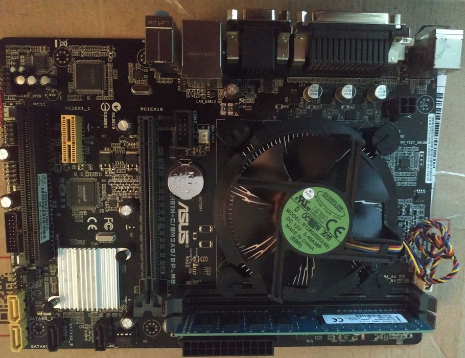 Комплект: Материнскую плату Asus H81M-C/BM2AD/DP-MB