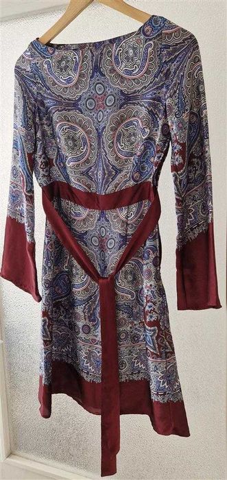 ORSAY, sukienka cienka, zwiewna, wzór Paisley- NOWA bez metki, 34 roz