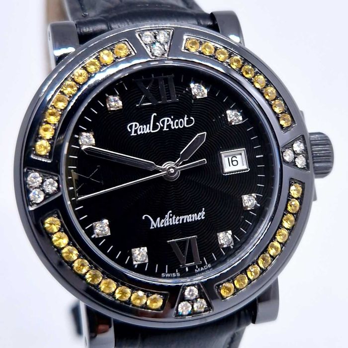Paul Picot Mediterranee  P4108.20D12SJ40.3D1 sapphires diamonds