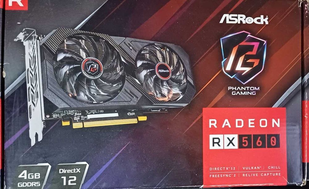 Karta graficzna ASRock Radeon RX 560 Phantom Gaming Elite 4GB GDDR5