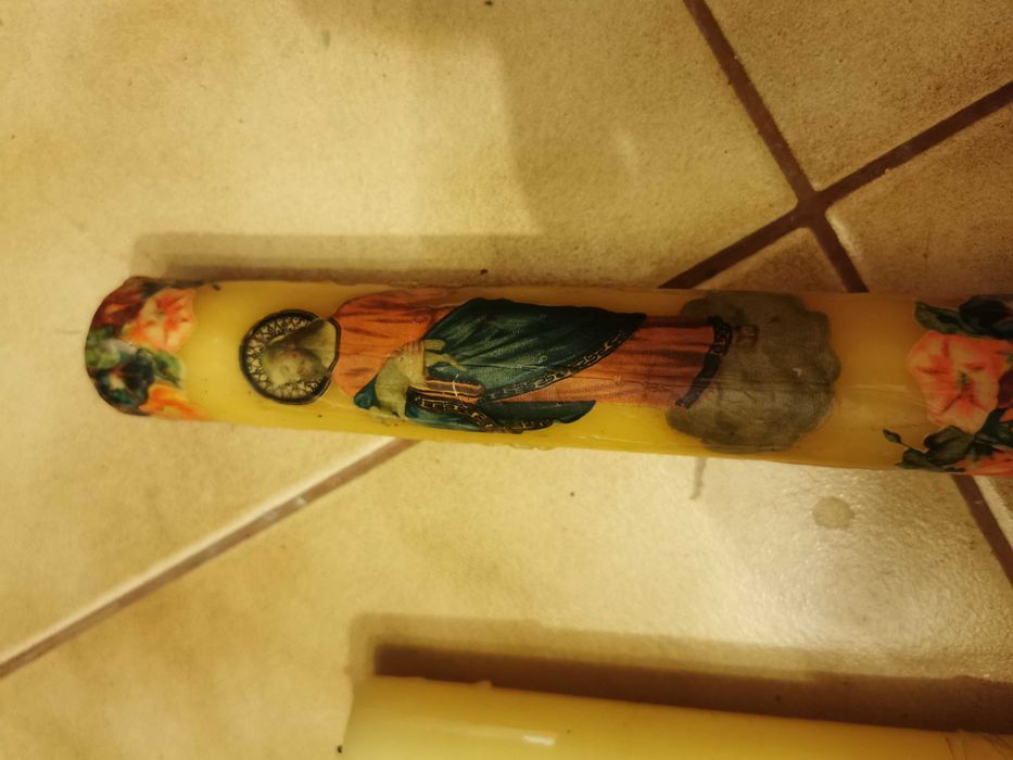 Stare świece komunijne