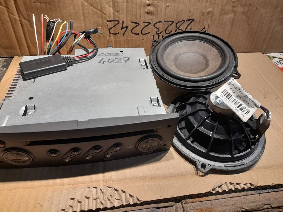 radio do renault, citroen, sprawne plus bluetooth