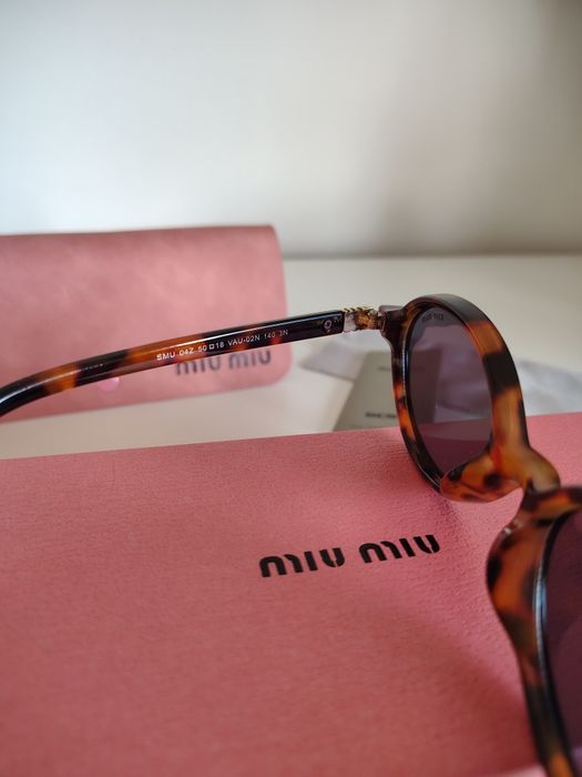 Okulary miu miu panterka
